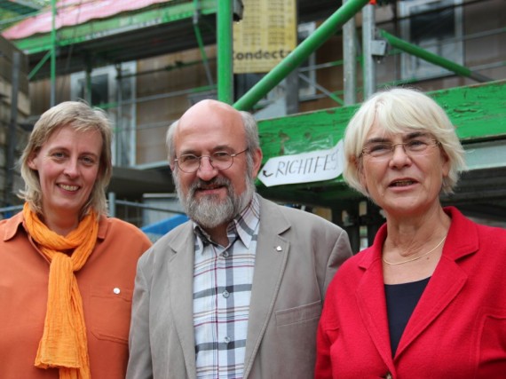 v.l.n.r. Claudia Goldhahn, Gerhard Steier, Ruthild Kohlmann (Foto: Thomas Schneider/agwelt.de)